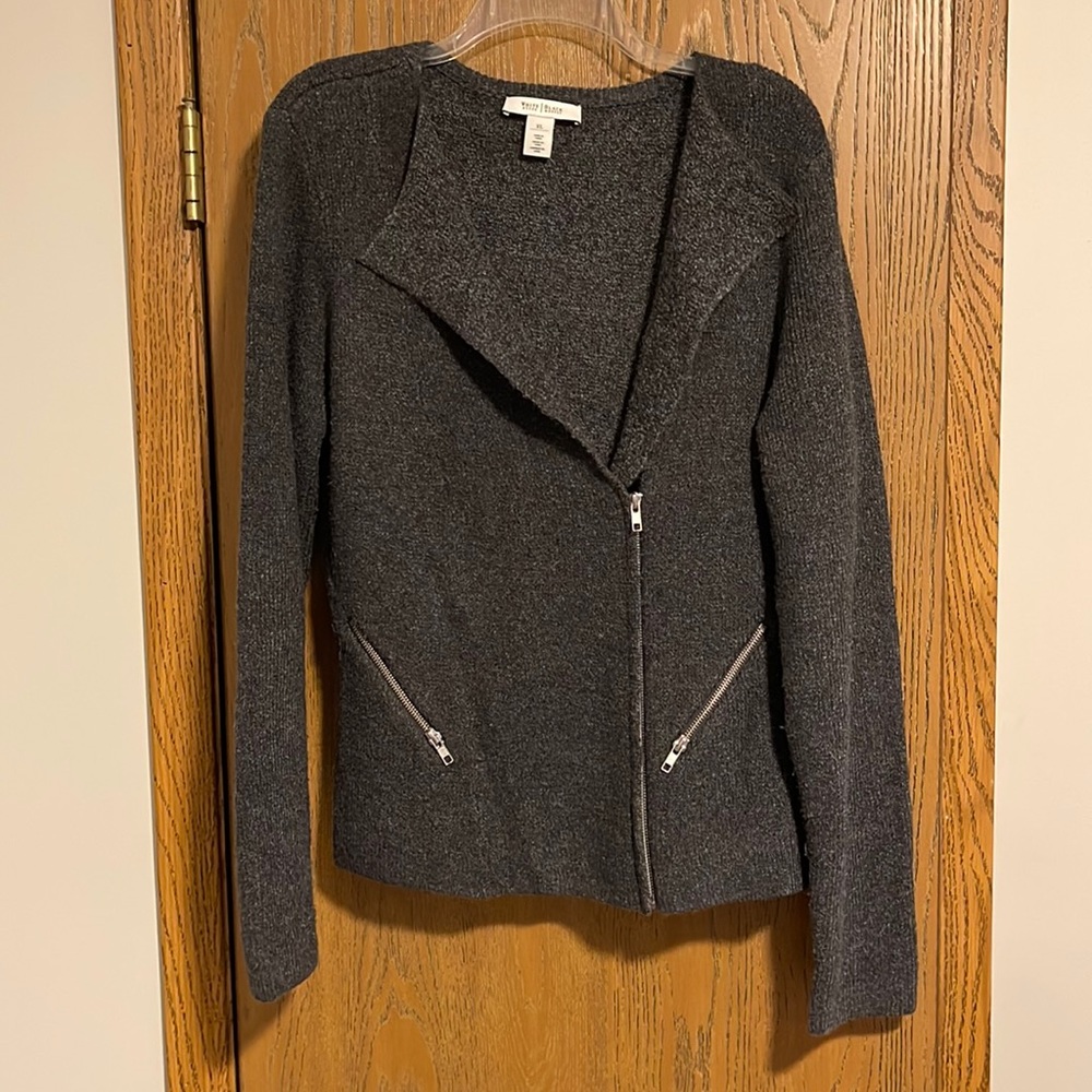 WHBM sweatshirt blazer